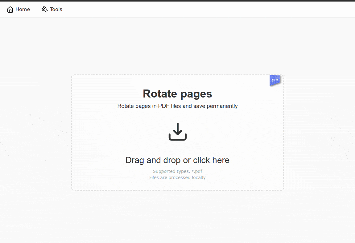 Change and Save a PDF page with inverted-colors or rotation